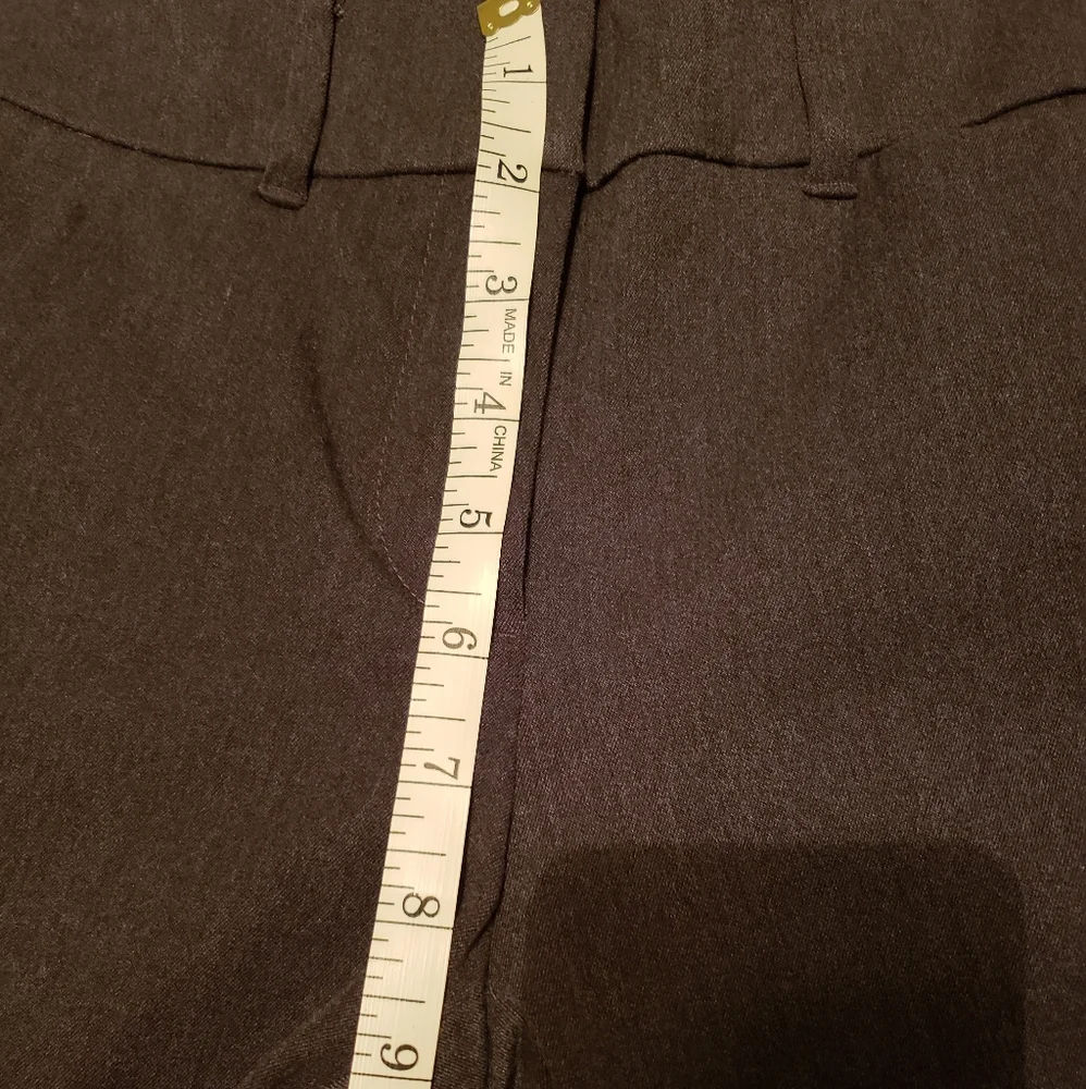 Loft Modern Skinny Ankle Pants, Gray, Petite, Size 2P - Picture 4 of 7